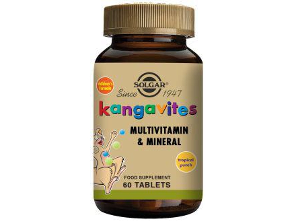 Solgar Kangavites Multi Frutos Da Floresta 60Tabl. Mastigável Soco