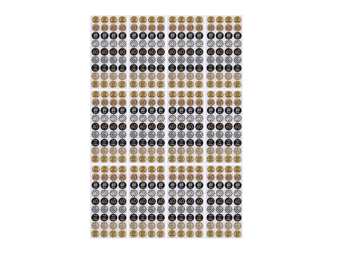 Decalque De Aniversário 432pcs Allinless