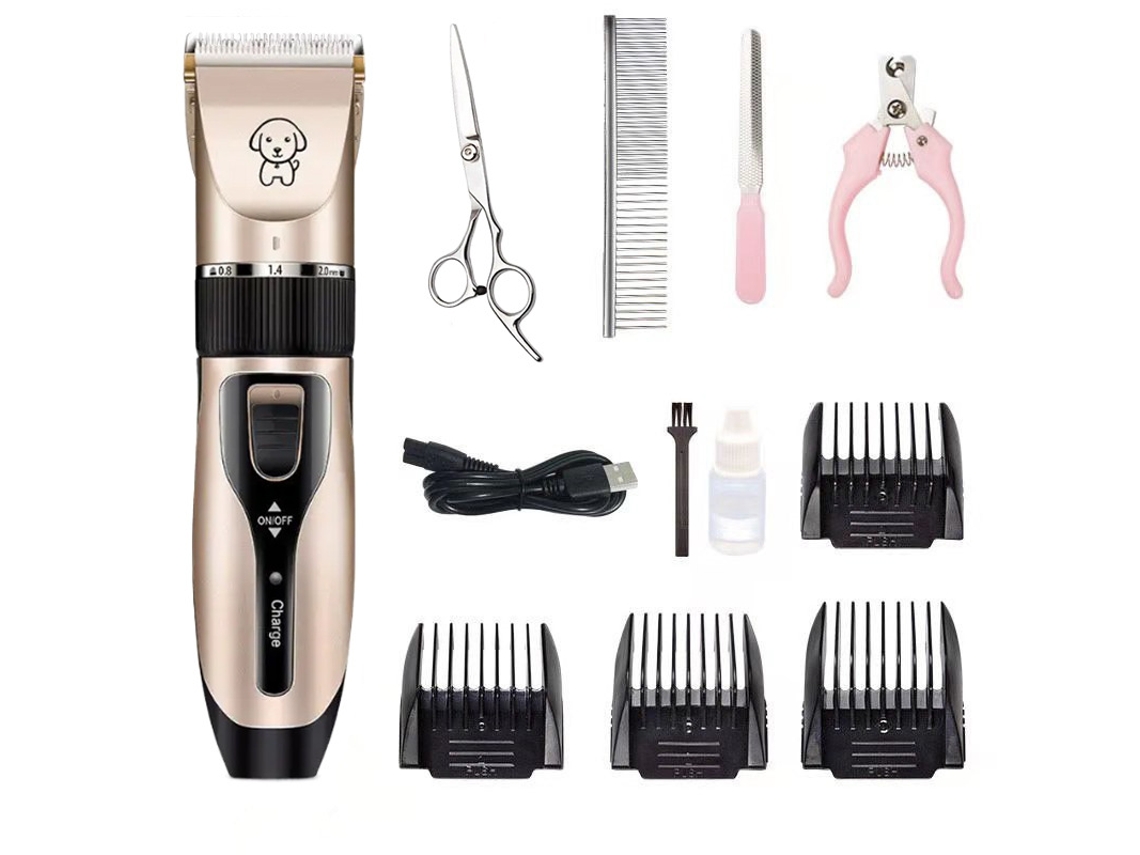 Máquina De Tosar Elétrica Pet E Aparadores Cabelo