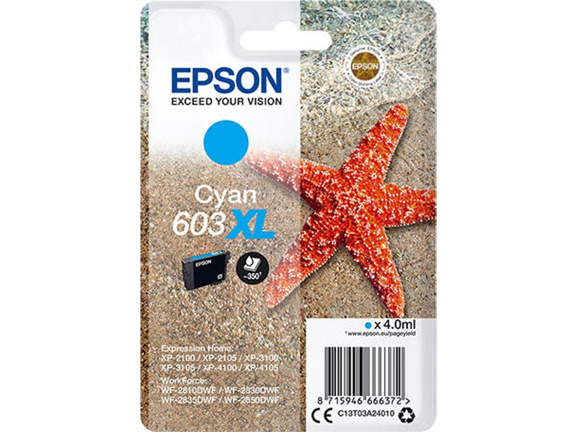 Tinteiro EPSON 603XL Ciano