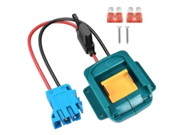 2026 adaptador de Bateria Makita 18v Lxt para Peg perego 12v com Cabo e Fuso para Carrinho Elétrico