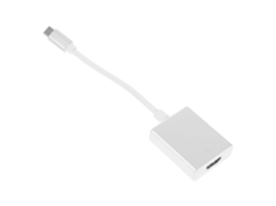 Cabo Adaptador Usb Tipo C Compatível Com Chromebook Para Streaming De Vídeo, Design Cinza Prateado. Gokoco