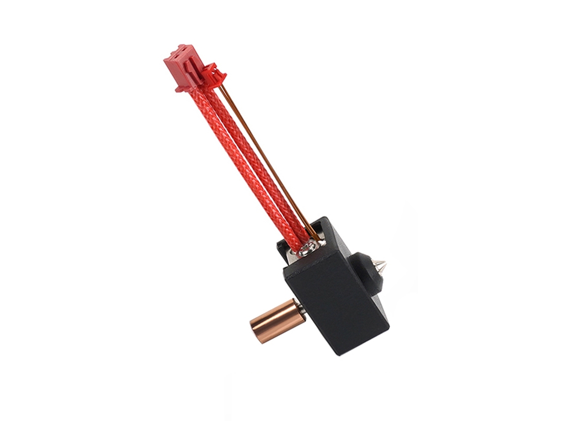 Kit Bloco Aquecedor Extruder Sprite 300℃ Bico Cobre Placado Compatível Creality Ender-3 S1 Cr-10 Smart Pro
