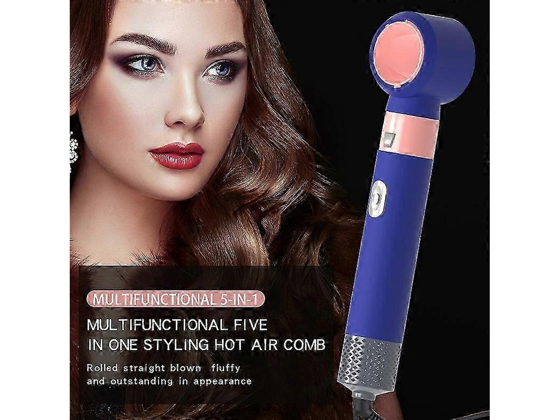 Escova Secadora De Cabelo Removível 5 Em 1, Difusor Iônico, Volumizador E Ferramenta De Modelagem Multifuncional. Ly Ebike