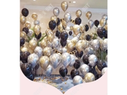 Td® Lote De 50 Balões Perolados Metálicos Ouro Ouro 100 Látex Balão Decorativo Aniversário, Festa, Recepção... Balão Tech Desconto