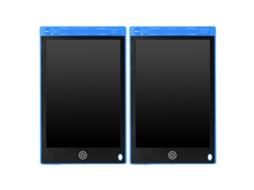 2pcs Tábua De Escrita Lcd De 8.5 Polegadas Para Crianças Desenho Bloco Eletrônico Família Escola Azul