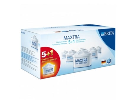 Pack 6 Filtros para Caneca Filtrante BRITA Maxtra