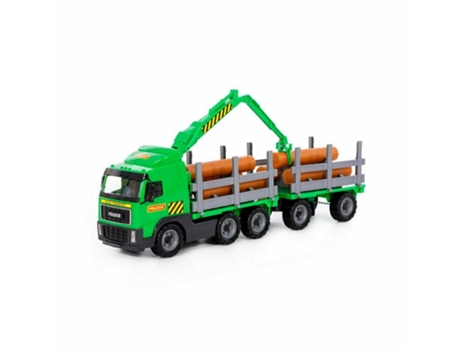 Polesie 9500 Log Truck With Trailer Wader (in Box)