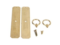 Puxadores de Gavetas Antigos HURRISE 2 Conjuntos de Puxadores Antigos de 16 Cm de Comprimento Dinastia Ming Qing Antigos Retrô Latão com Furo Único
