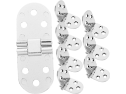 Conjunto De 8 Liga Zinco Para Móveis, Com Bordas Portas Armários E