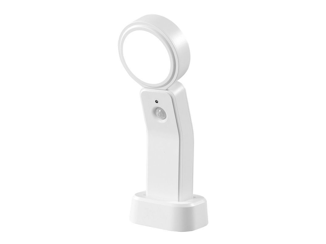 Lâmpada Noturna Linjou Com Sensor De Movimento, 3 Modos, Rotação De 360°, Recarregável Via Usb Para Corredores, Estúdio