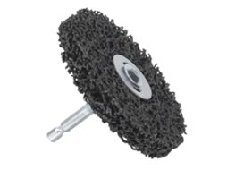 Disco removedor de tinta e ferrugem para furadeira e esmerilhadeira angular, disco removedor com cabo para polimento de carros.