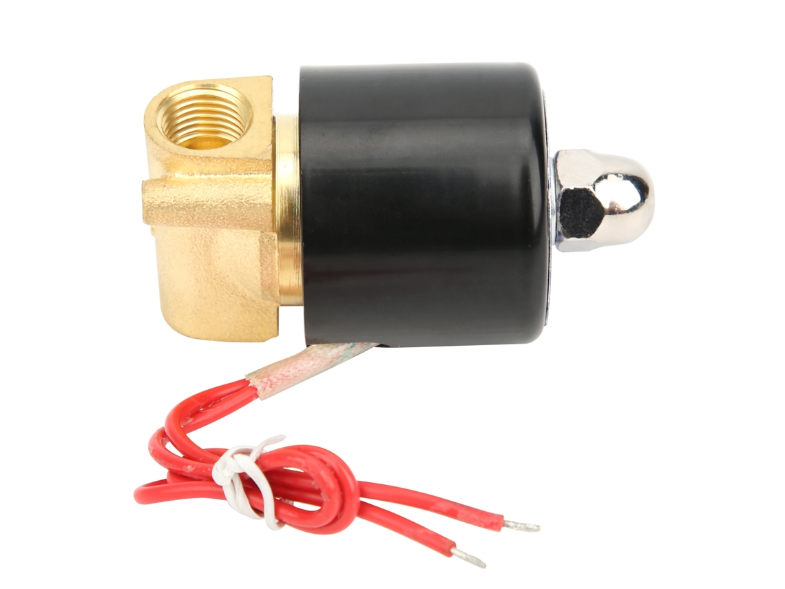 Válvula Solenóide De Latão 2w-025-08 Ac24v Normalmente Fechada Pressão Água 1mpa 80℃