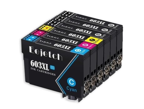 Epson Xp 3100 Compatível Com Cartucho De Tinta Epson 603 Xl Eejetech (pack 6)