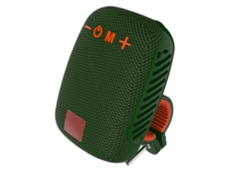 Aetheria alto falante Bluetooth para Bicicleta Ipx5 Portátil com Rádio Fm e Suporte para Guidão