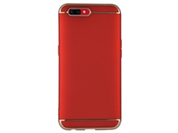 Capa de Telefone Vermelha EOOCOO com anti choque e anti deslizante para Oppo R11