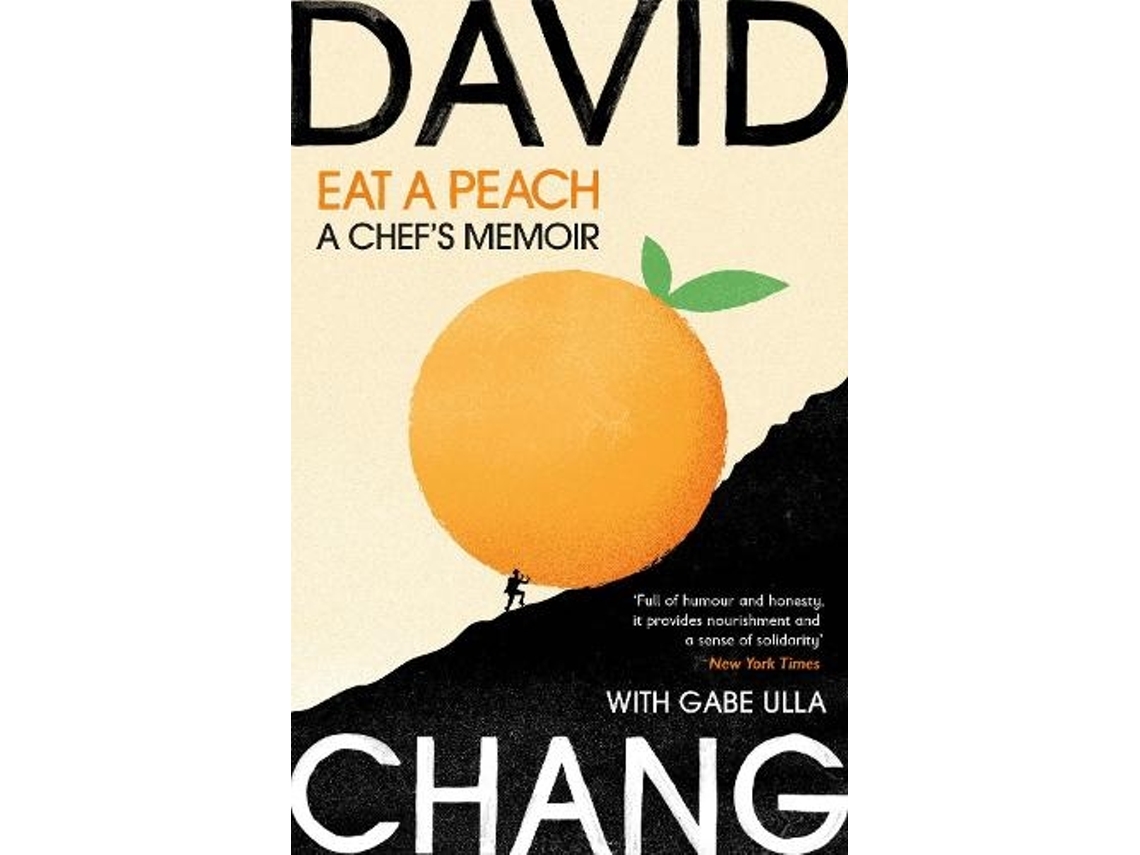 Livro Eat A Peach de David Chang (Inglês)
