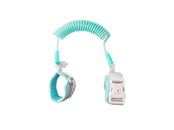 Pulseira Anti-perda Infantil Com Fecho, 2 Metrosajustável, Ideal Para Parques, Shoppings E Aeroportos. Verde Hexinyigjly
