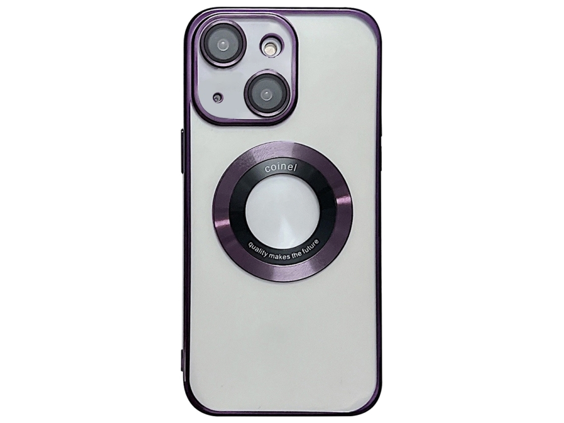 Capa De Tpu Para Iphone 15 - Revestimento Eletroplástico - Magsafe