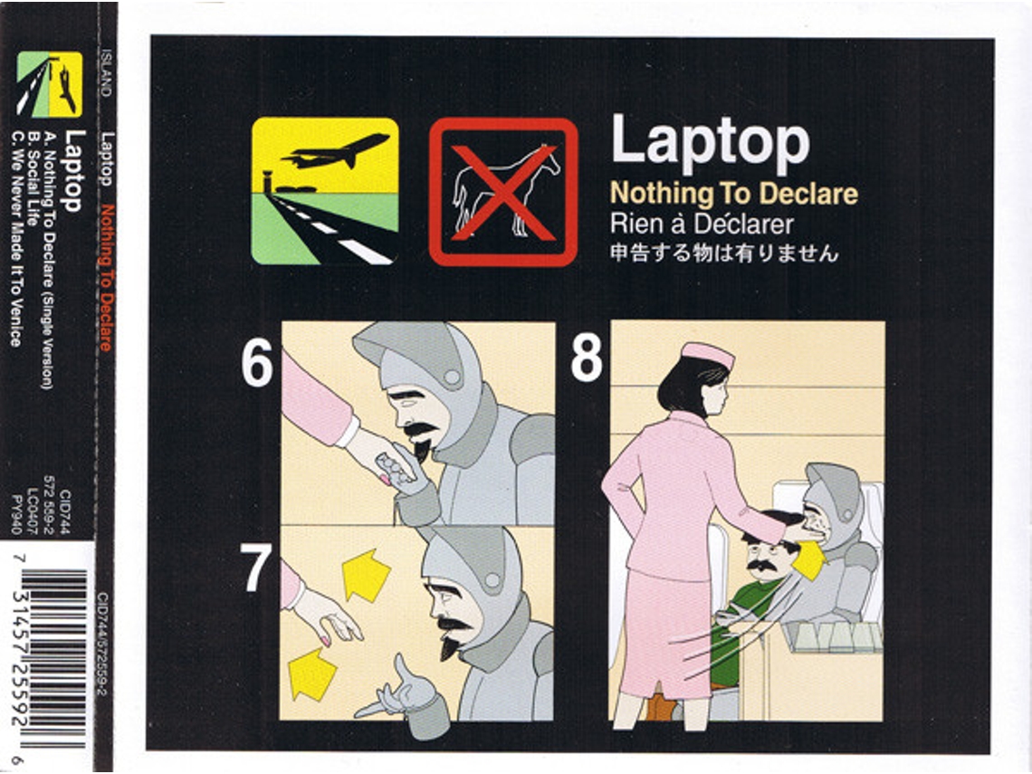 CD Laptop - Nothing To Declare