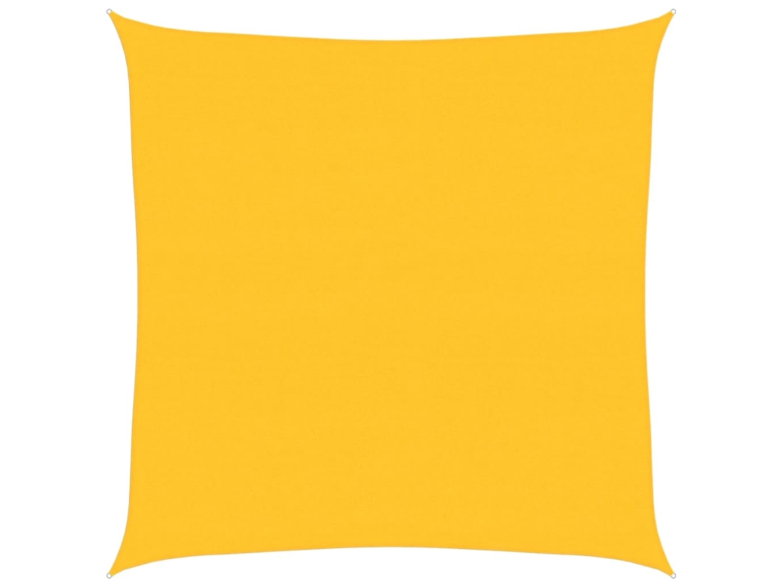Toldo Vela Vidaxl Amarelo (6 X 6 M)