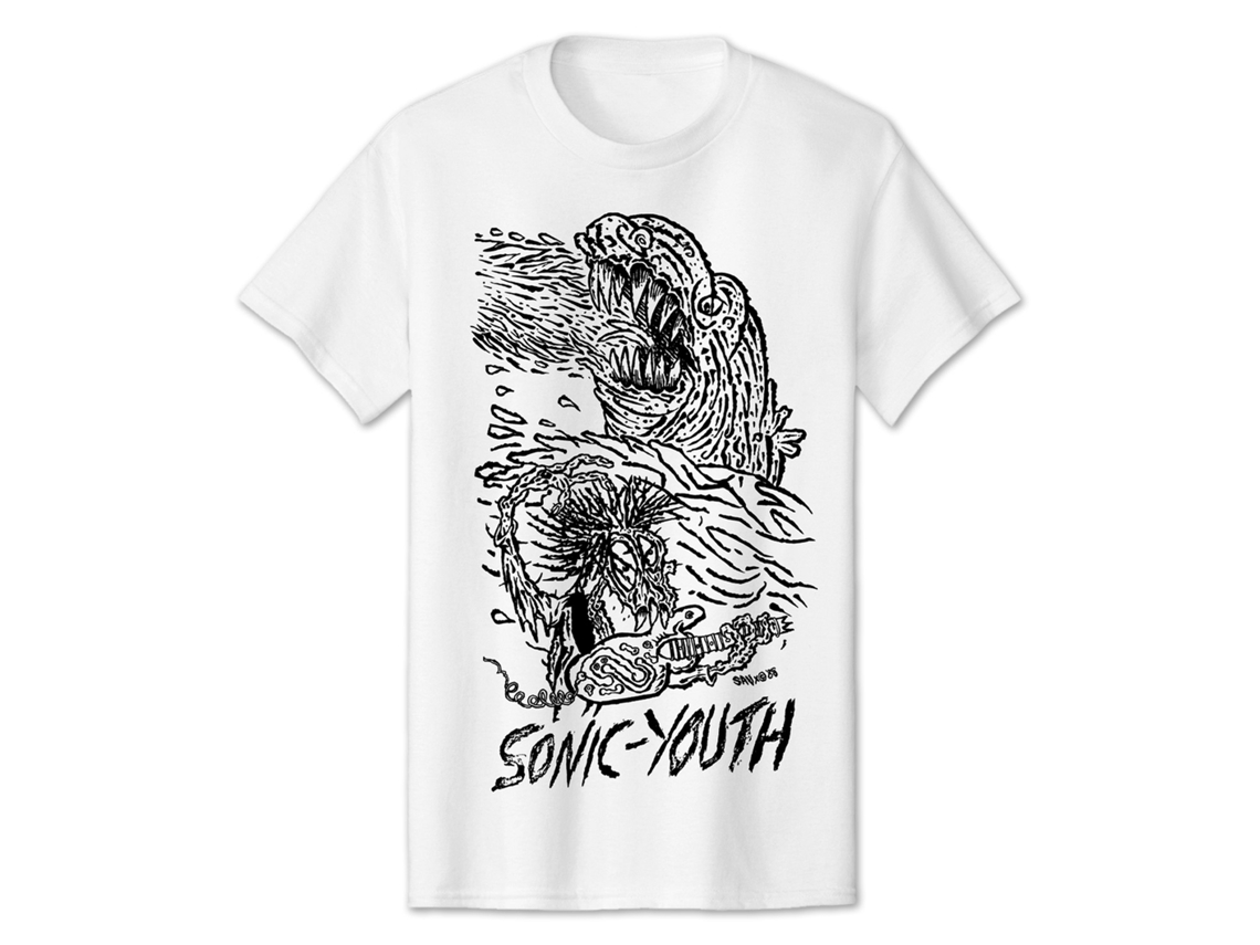 Sonic Youth Savage Brighton Beach (white ROCKINSTONE Size:xxl