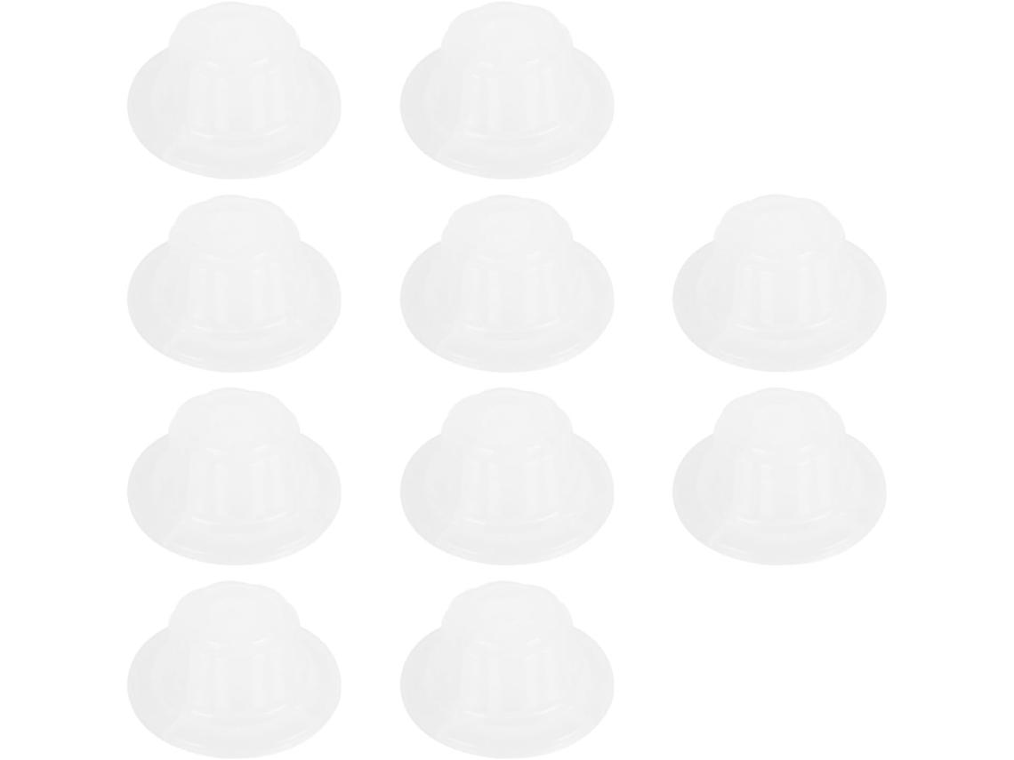 Conjunto De 10 Porcas De Plástico Para Substituição De Pás De Ventilador.