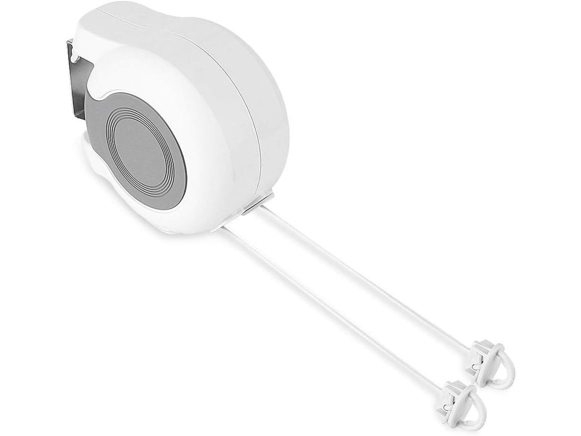 Varal retrátil duplo para áreas externas Slowmoose 13m