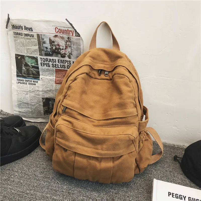 Bolsa AQUAFORGE impermeável, leve, com vários bolsos, zíper, casual, faculdade
