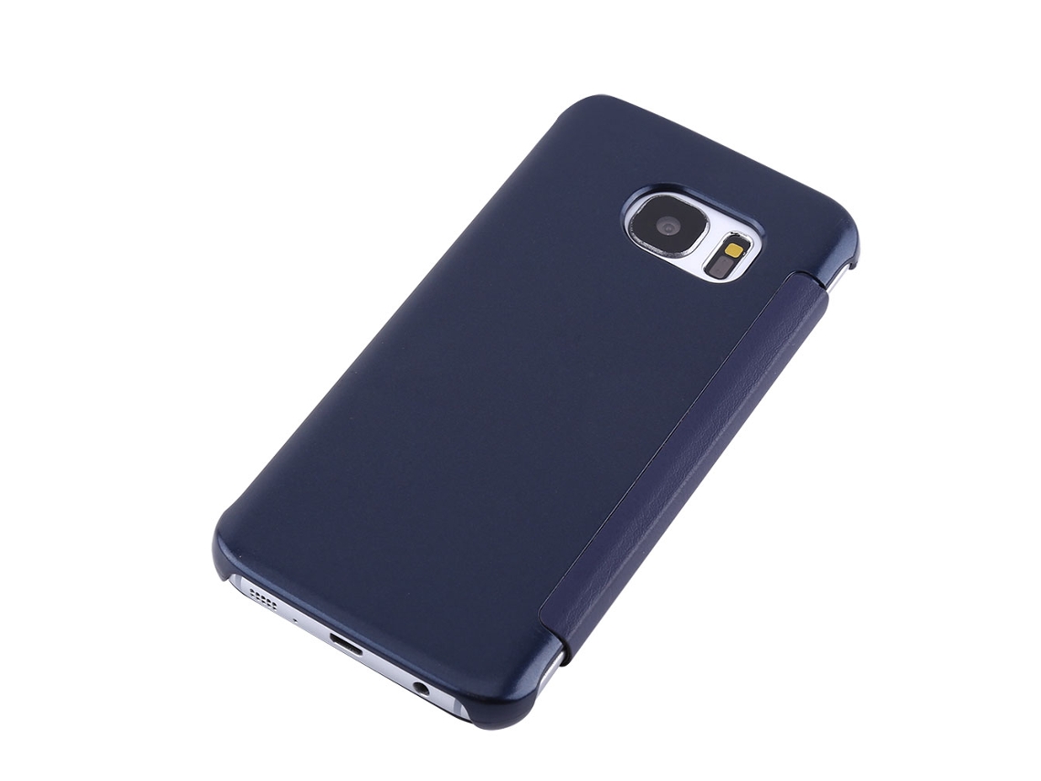 Smart Flip Cover Samsung S7 com janela inteligente de display espelhado EOOCOO