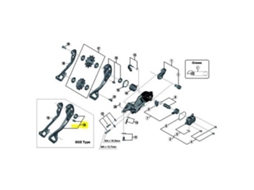 Shimano Xtr M9000 Sgs 11S Exterior Pulley Carrier