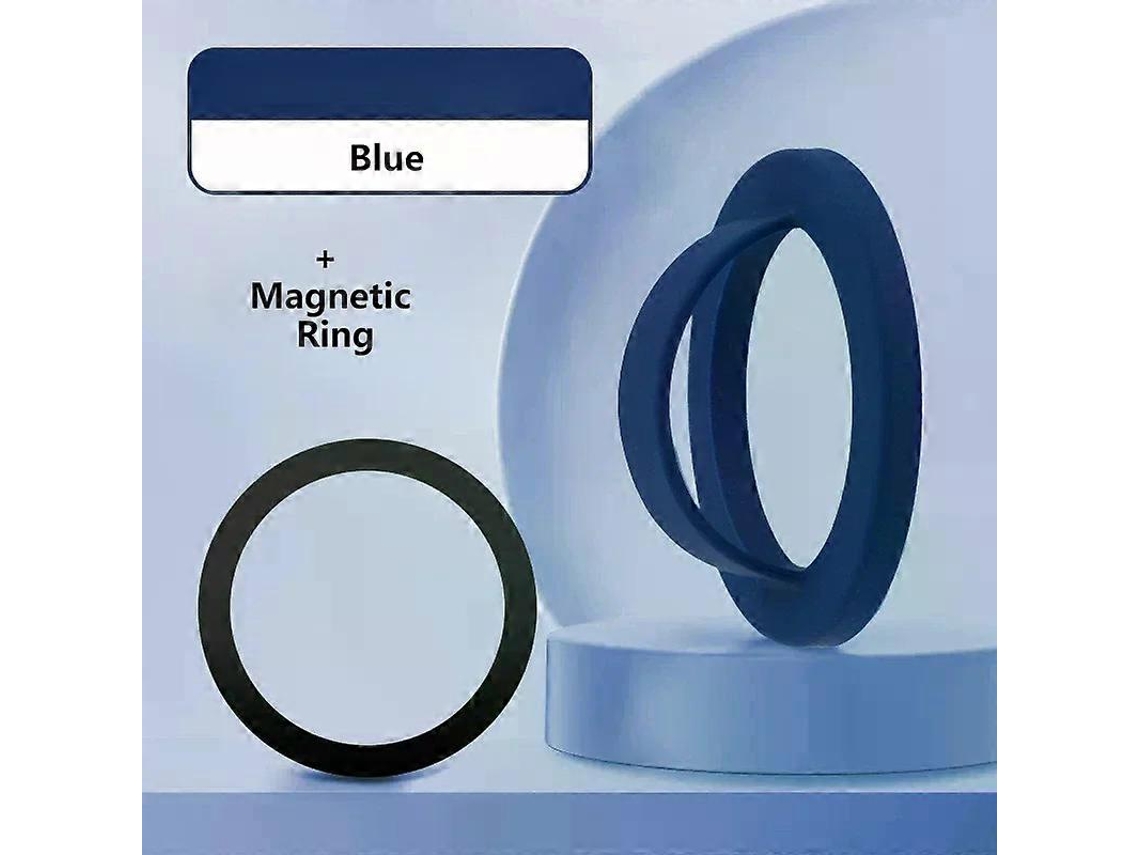 Suporte Magnético Para Celular Anel De Silicone Líquido Impermeável Removível Acessório Para Iphone E Android