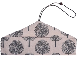 Bolsa Portátil de Algodão para Guardar Talheres, Dobrável, com Alça Amarrar, Lavável e Absorvente, CHABERLU