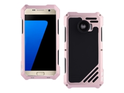 Capa Tri proof LAXISCREED S7 Ouro Rosa