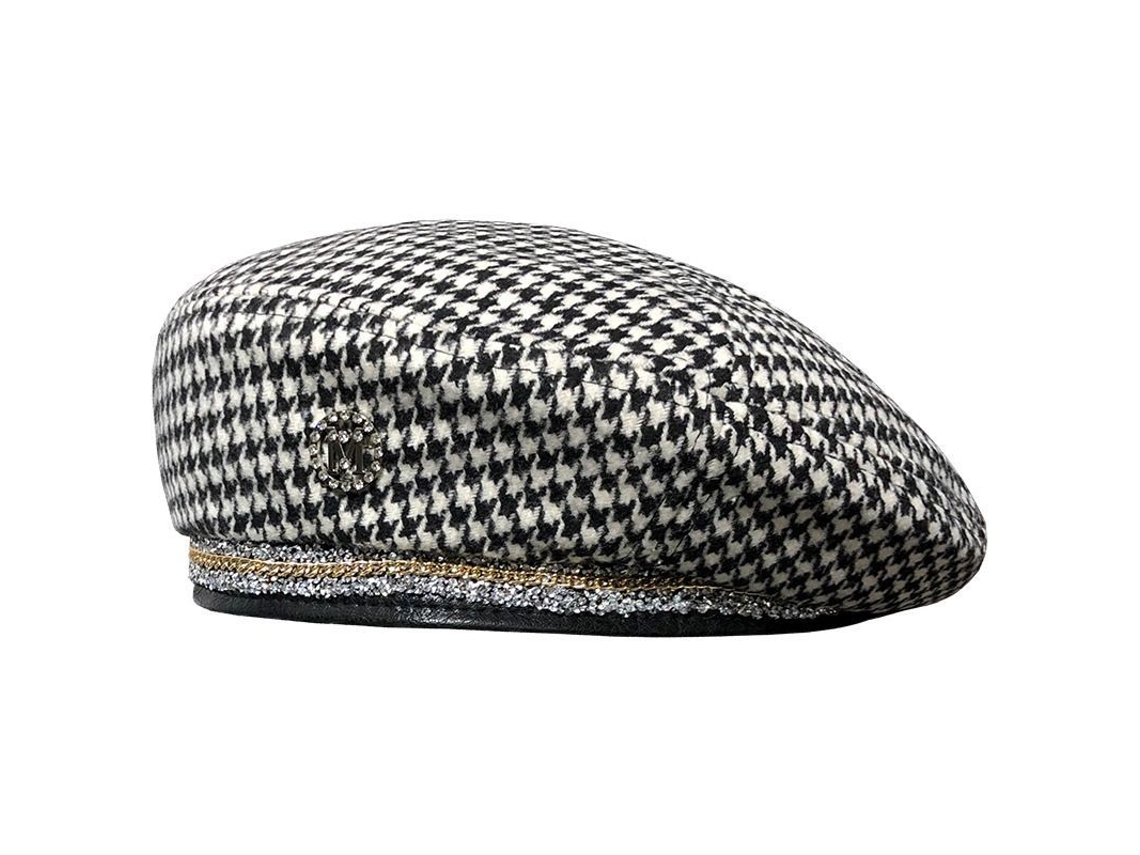 Berreto De Lana Para Mulher Beret Francês Clássico Com Cinta Golondrina Chapéu De Moda Artista Ajustável