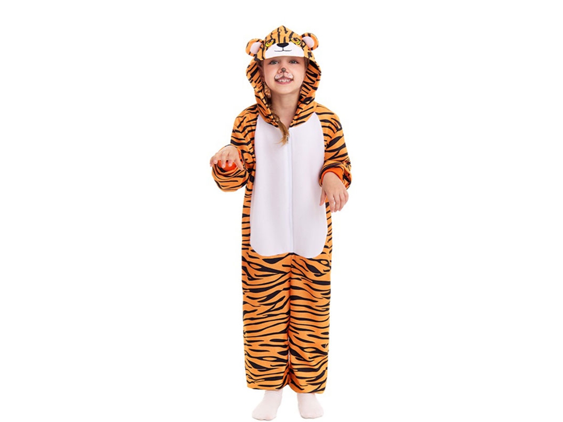 Fato de tigre de bengala para criança