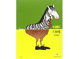 Livro Cinc I Mig - Quadern De Figures de Josep Lluís Segarra Neira (Catalão)