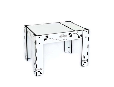 Mesa Infantil com Caixa de Areia Iluminada Pinguim Engraçado DANNYFUNNY