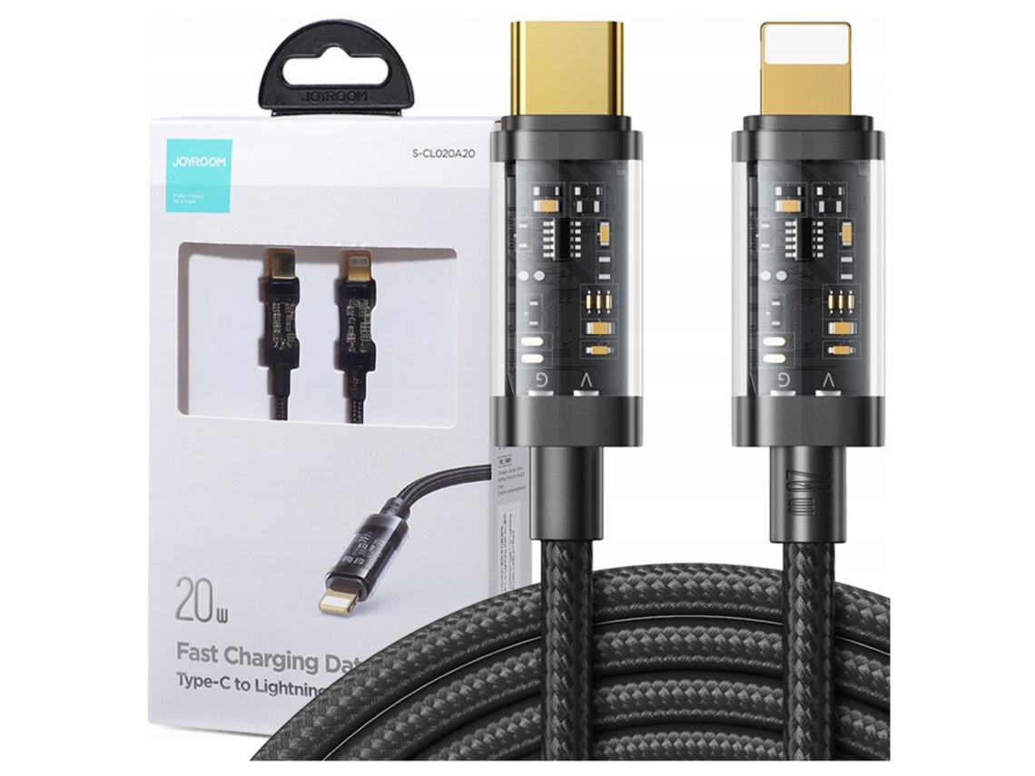 Cabo Usb C Joyroom Para Lightning 20w Para Iphone 11 12 13 14 15 2m