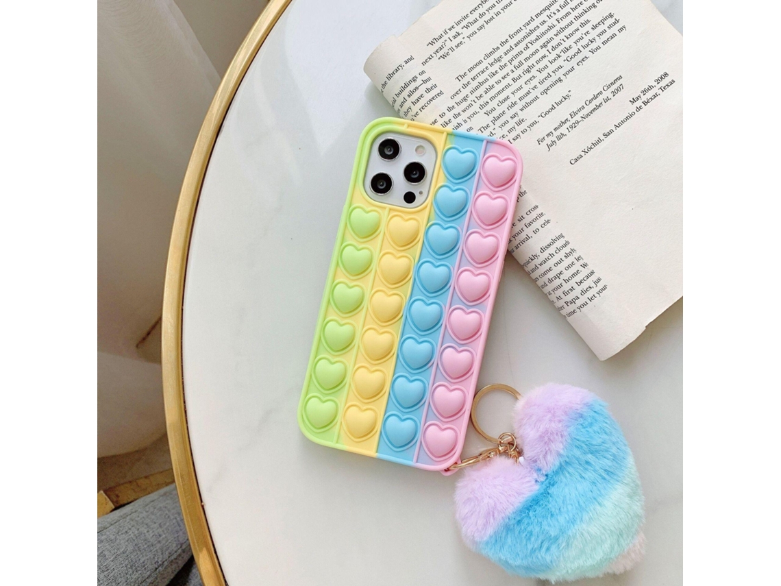 Brinquedo macio para iPhone 12/12 Pro/8P EOOCOO