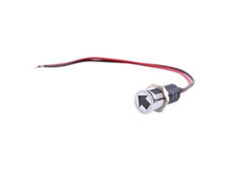 Indicador De Luz Led 12v 14mm Painel Painel De Bordo Alerta Névoa Sinal De Virar Vermelho Azul Verde Para Carro Moto Barco