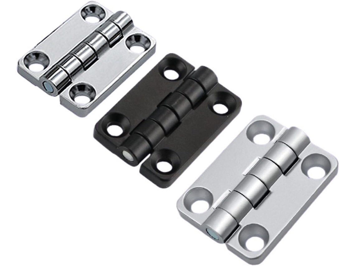 Dobradiça Embutida Oculta Em Liga De Zinco Para Porta Caixa Equipamentos Elétricos Industriais, 1 Peça Xg02-035-2 2