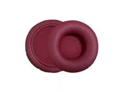 Almofada Para Auscultadores Pioneer Hdj-x10 De Orelhas De Espuma Macia Vermelho Escuro