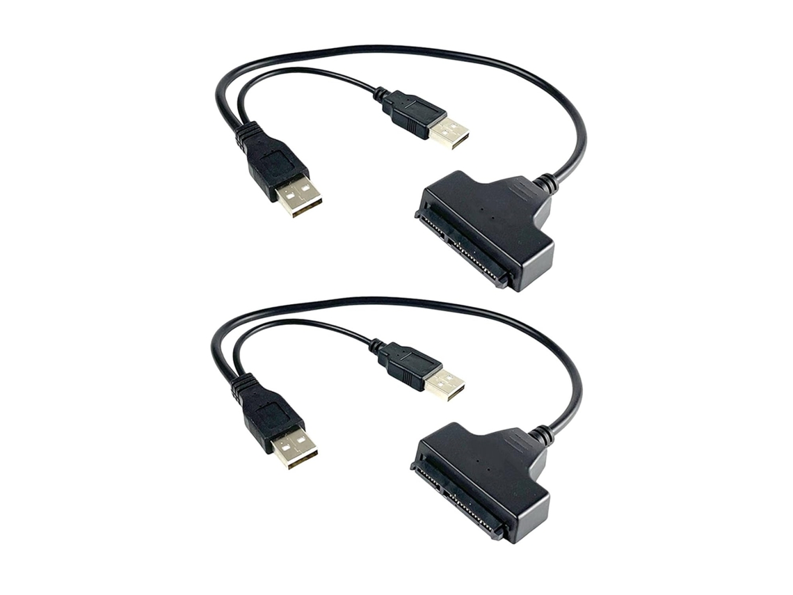 Cabo Adaptador Usb Para Serial Ata Para Discos Rígidos De 2,5 Polegadas