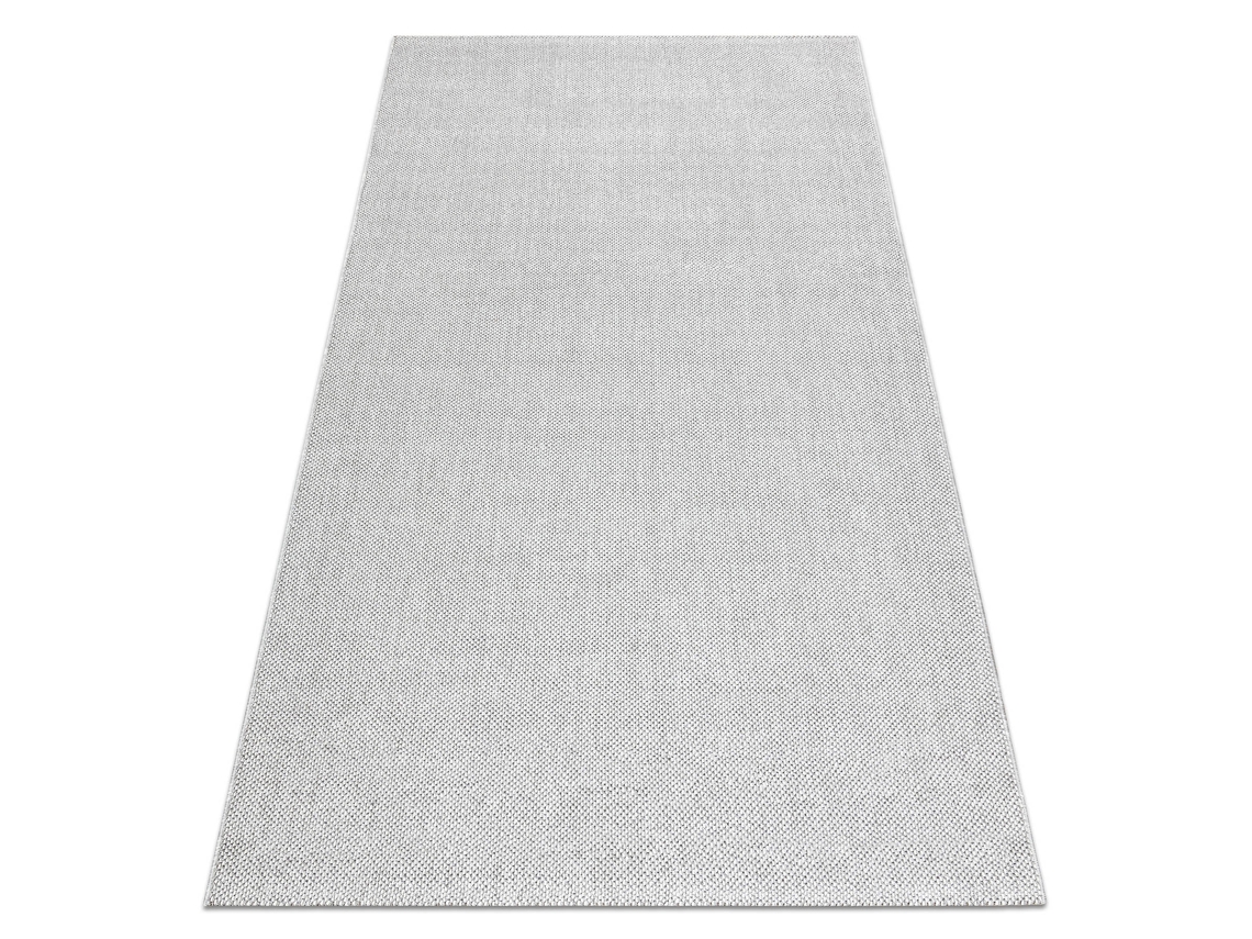 Tapete Casablanca Loom Prata, Laço, Macio Interior E Exterior