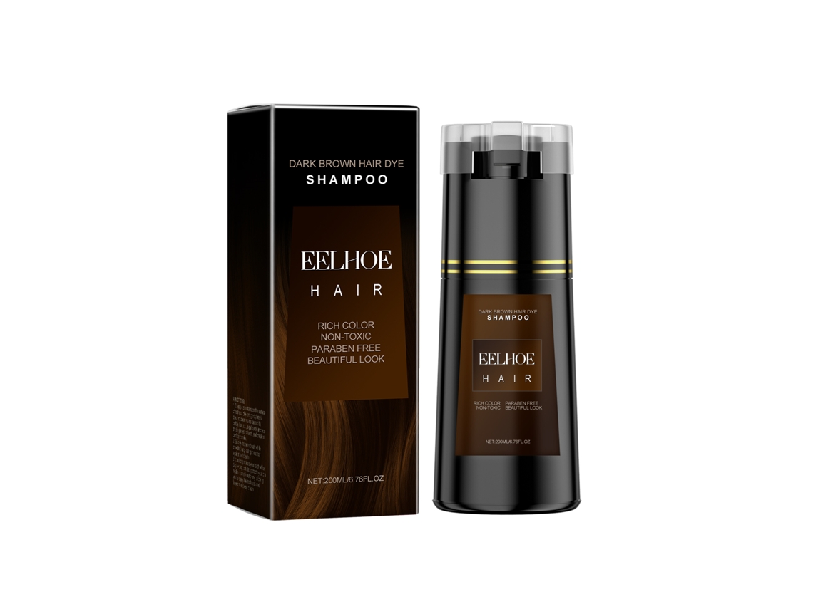 Tintura Capilar Marrom Para Cabelo Natural