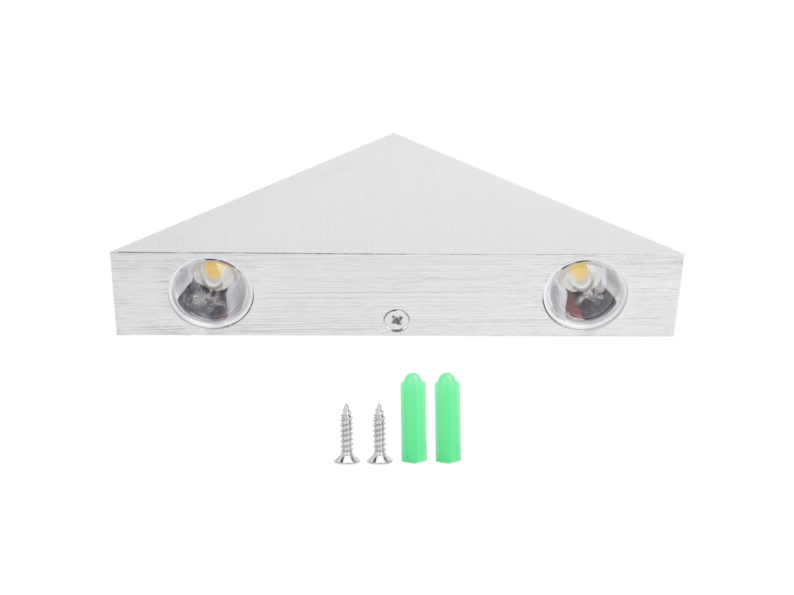 2026 lâmpada de Parede Triangular Led 9w Luz Branca Quente 85 265v para Corredor e Dormitório Decoração Residencial