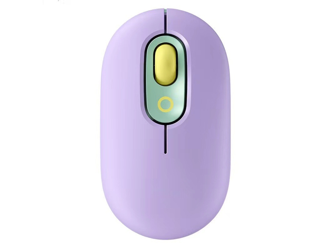 Rato Yizhood Acessórios Sem Fio Do Portátil Da Casa Do Escritório De Bluetooth Gaming Machine Computador Mini Roxo