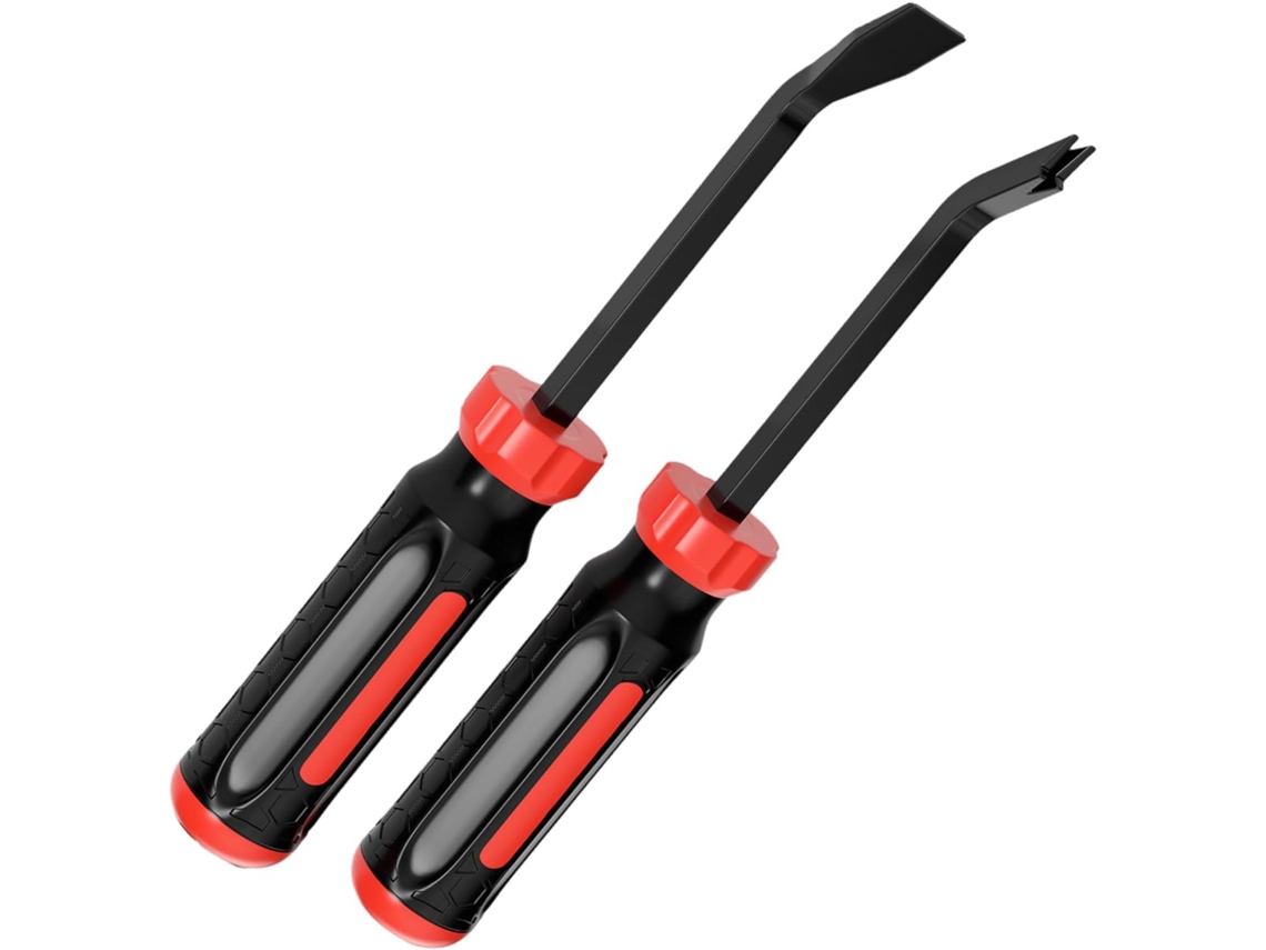 Extrator De Pregos Ergonômico 200 Mm Com Ponta Em V Dupla Função