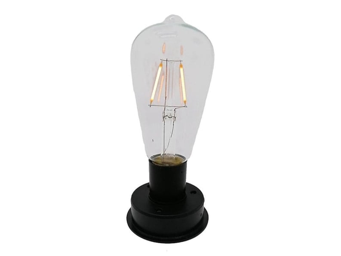 Luminária solar para cerca e escadas com 2800k e liga automática AQUAFORGE